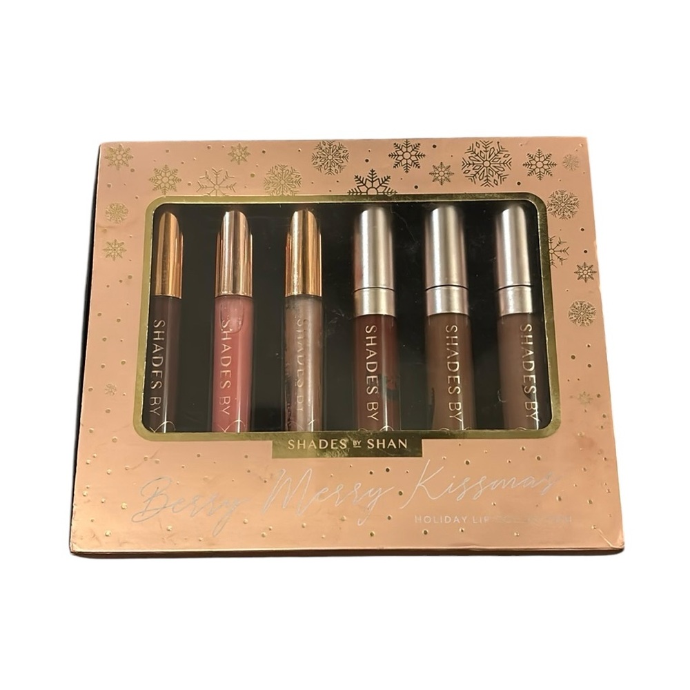 SHADES BY SHAN Berry Merry Kissmas Holiday Lip Collection